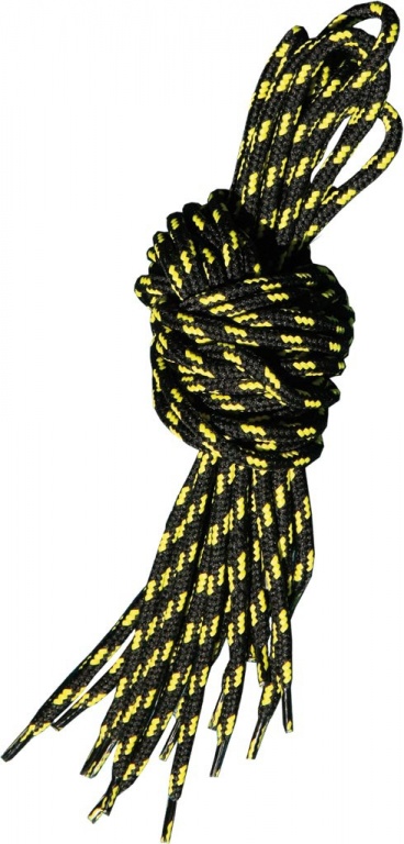 SHOE LACES - black-yellow